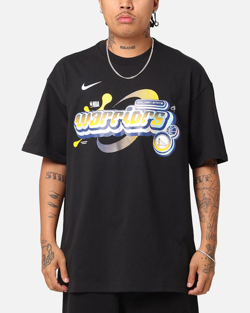 Nike Golden State Warriors NBA Max90 Courtside T-Shirt Black
