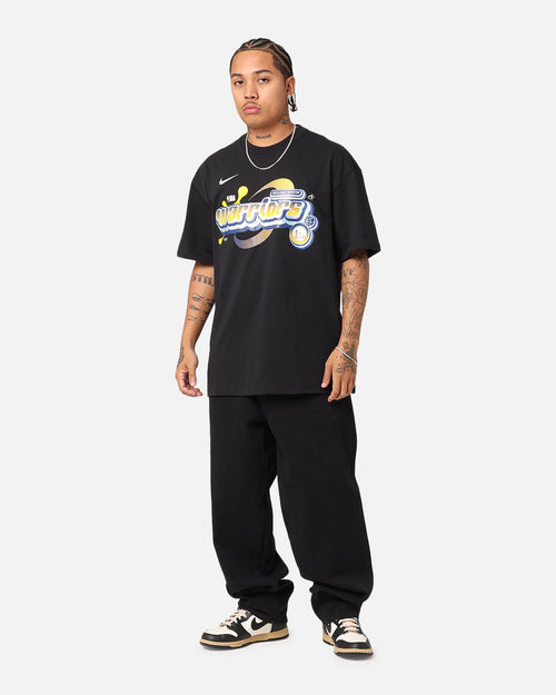 Nike Golden State Warriors NBA Max90 Courtside T-Shirt Black