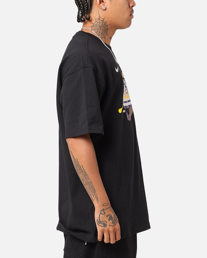 Nike Los Angeles Lakers NBA Max90 Courtside T-Shirt Black