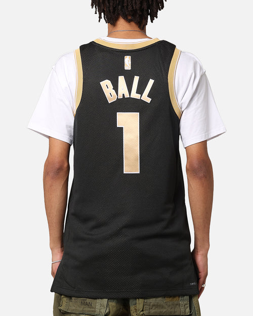 Nike LaMelo Ball Charlotte Hornets Dri-FIT 2024 Select Series Jersey Black/Gold