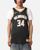 Nike Giannis Antetokounmpo Milwaukee Bucks Dri-FIT 2024 Select Series Jersey Black/Gold