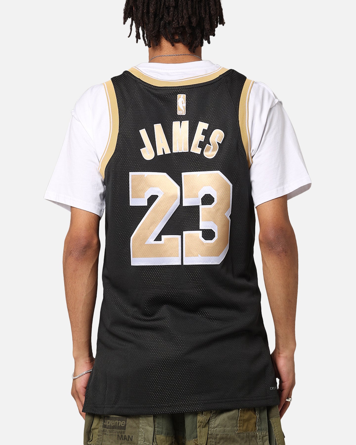 gold lebron jersey