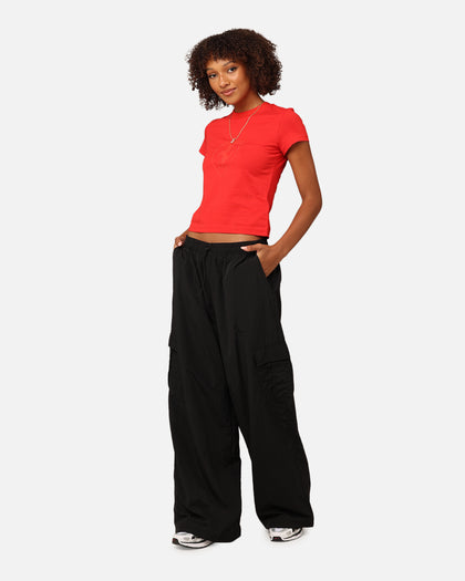 Puma X Scuderia Ferrari Women's Ferrari Style Baby Doll T-Shirt Rosso Corsa