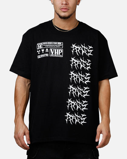 Rats Get Fat Paranoid T-Shirt Black