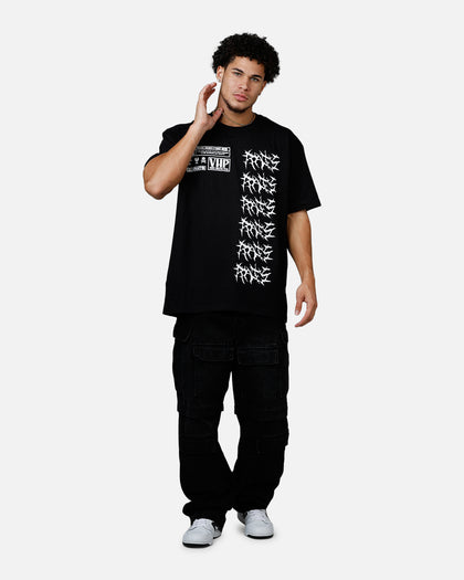 Rats Get Fat Paranoid T-Shirt Black