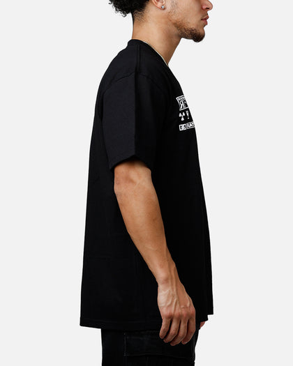 Rats Get Fat Paranoid T-Shirt Black