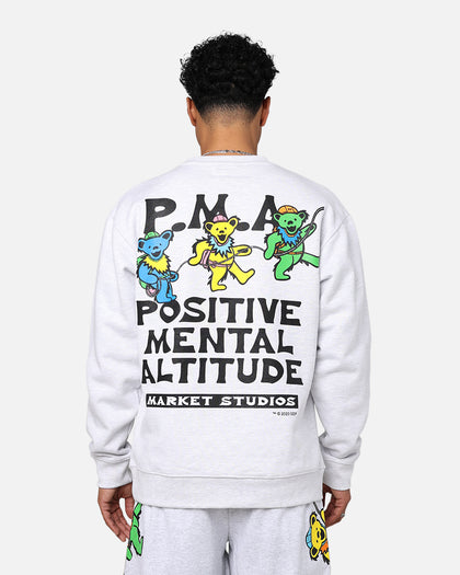 MARKET X Grateful Dead PMA Crewneck Grey