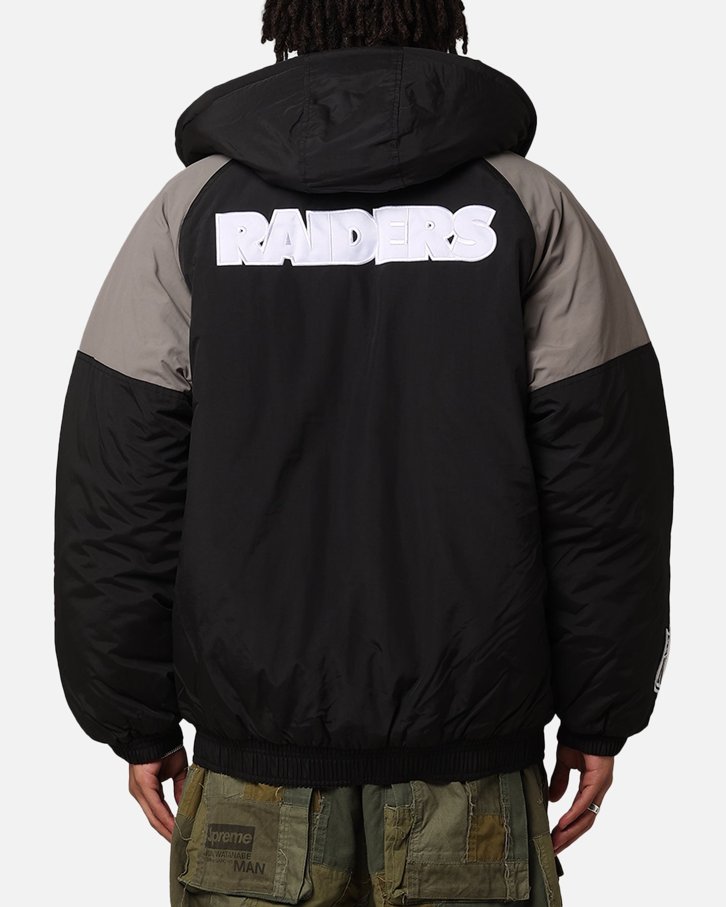 NEW ERA RAIDERS ジャケット ブラック New Era Las Vegas Raiders Jacket Official Team Colours