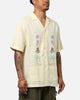 Pas De Mer Postcard Shirt Light Yellow