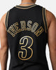 Mitchell & Ness Philadelphia 76ers Allen Iverson '00-01 Swingman Jersey Black/Gold