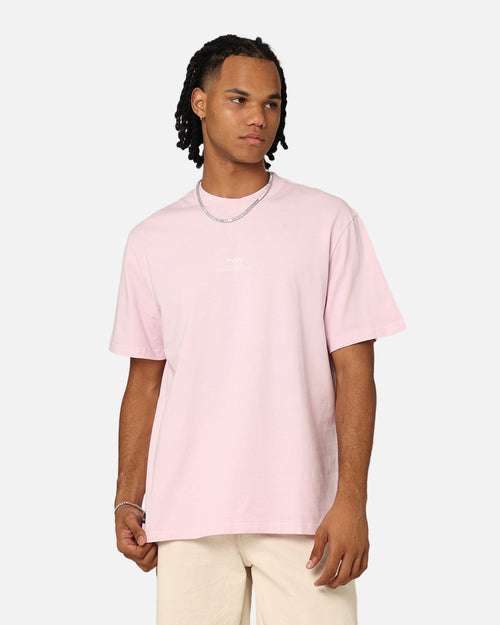 Pyra Stacked Logo T-Shirt Dusty Pink