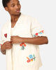 Loiter Oasis Embroidered Button Up Shirt Ecru