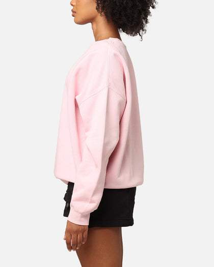 Stussy Women's Dollie Oversized Crewneck Pigment Pink