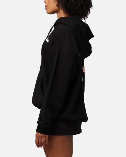 Stussy Graffiti LCB Full Zip Hoodie Pigment Black