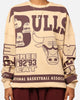 Mitchell & Ness Women's Chicago Bulls League Crewneck Warm Sand