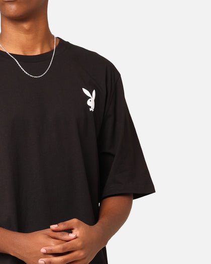 Playboy Gothic Stack T-Shirt Black
