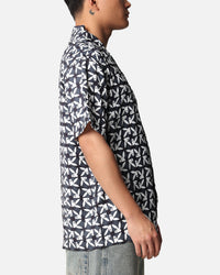Playboy Half RHD Repeat Shirt Black