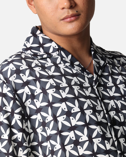 Playboy Half RHD Repeat Shirt Black