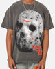 American Thrift X Friday The 13th Jason Mask Vintage T-Shirt Black Wash