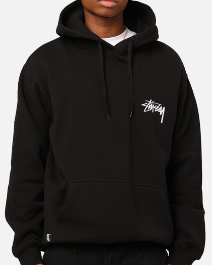 Stüssy 8 Ball Chenille Hoodie Black