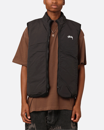 Stüssy 8 Ball Sherpa Reversible Vest Black | Culture Kings NZ Stüssy 8 Ball Sherpa Reversible Vest Black | Culture Kings NZ
