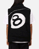 Stüssy 8 Ball Sherpa Reversible Vest Black