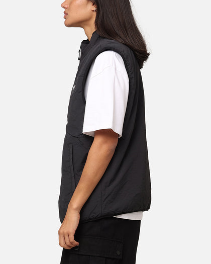 Stüssy 8 Ball Sherpa Reversible Vest Black