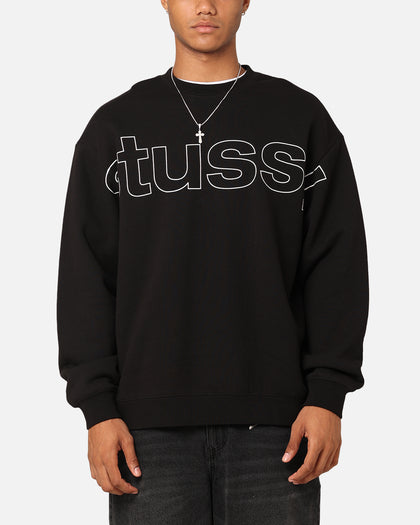 Stüssy Sport Fleece Crewneck Pigment Black