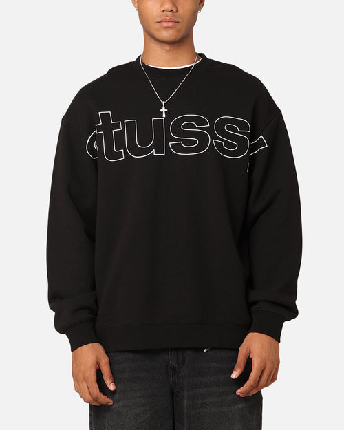 Stüssy Sport Fleece Crewneck Pigment Black