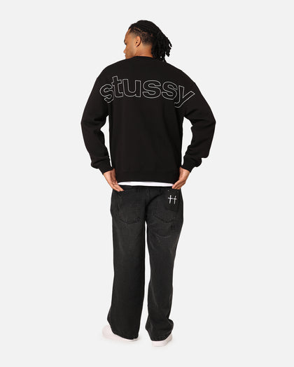 Stüssy Sport Fleece Crewneck Pigment Black
