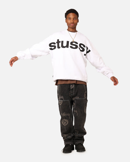 Stüssy Sport Fleece Crewneck Pigment Washed