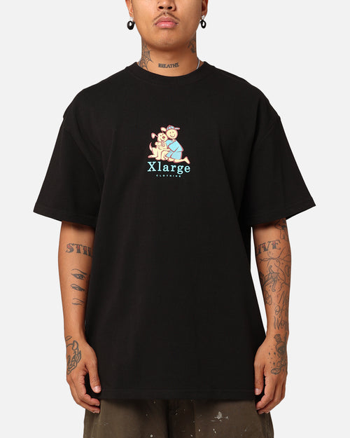 X-Large Best Friends T-Shirt Solid Black