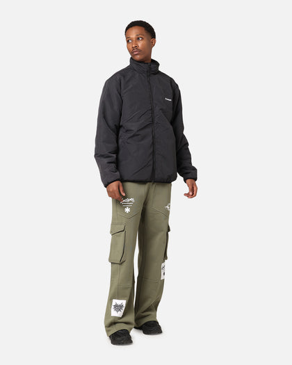 X-Large Reversible Sherpa Jacket Black/Camo