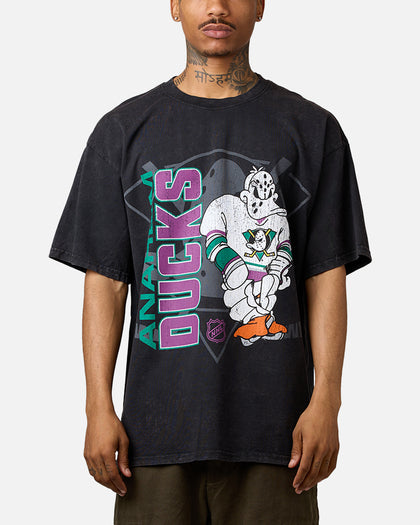 Culture Kings Anaheim Ducks Smash T-Shirt Washed Black