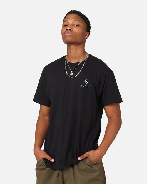 Elevn Clothing Co Downward T-Shirt Black