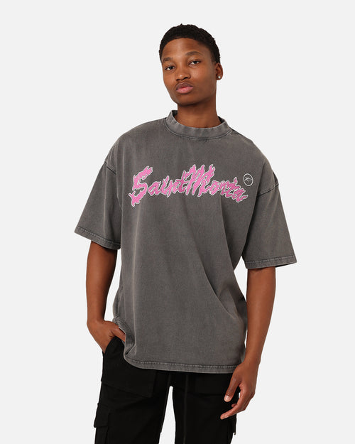 Saint Morta Firestarter T-Shirt Washed Charcoal