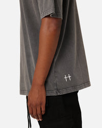 Saint Morta Firestarter T-Shirt Washed Charcoal