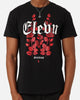 Elevn Clothing Co Rose Bunch T-Shirt Black