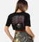 Stussy Women's 8 Ball Cropped T-Shirt Black