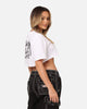 Stussy Women's Dice Cropped T-Shirt White
