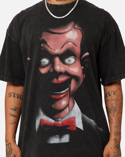 American Thrift X Goosebumps Living Dummy Vintage T-Shirt Black Wash