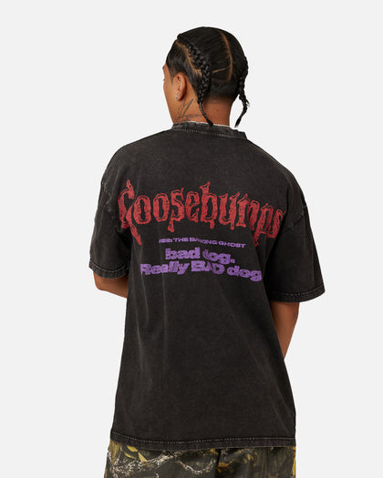 American Thrift X Goosebumps Barking Ghost Vintage T-Shirt Black