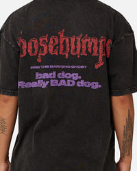 American Thrift X Goosebumps Barking Ghost Vintage T-Shirt Black