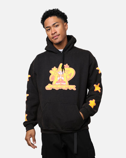 Goat Crew Y2K Star Hoodie Black