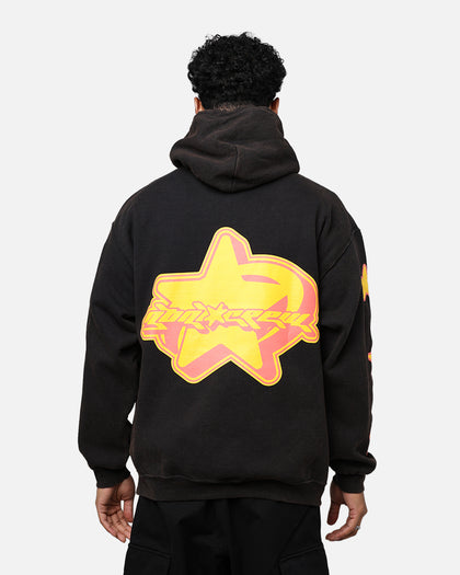 Goat Crew Y2K Star Hoodie Black