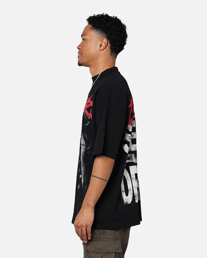 Loiter Search And Destroy Oversized T-Shirt Black