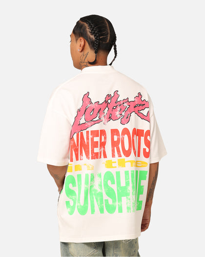 Loiter Summer Roots Oversized T-Shirt Off White