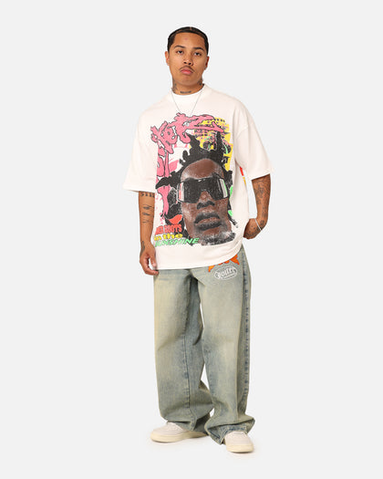 Loiter Summer Roots Oversized T-Shirt Off White