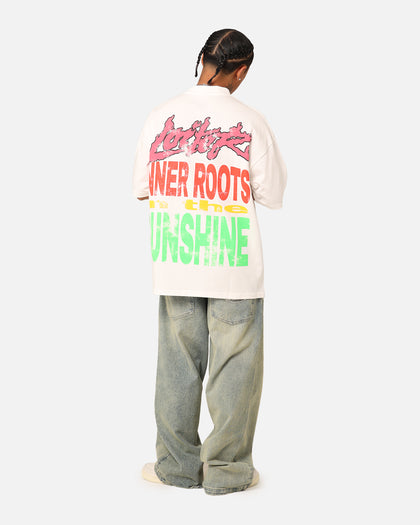 Loiter Summer Roots Oversized T-Shirt Off White