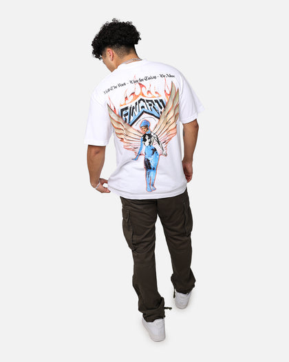 Sworn To Us Pyro Angel T-Shirt White